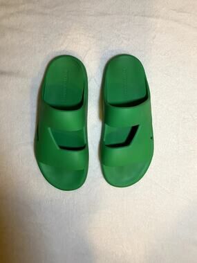 Bottega Veneta Mens Slides Green Size 43 (US 10)